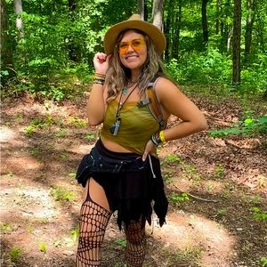 ROMWE fairycore crop top